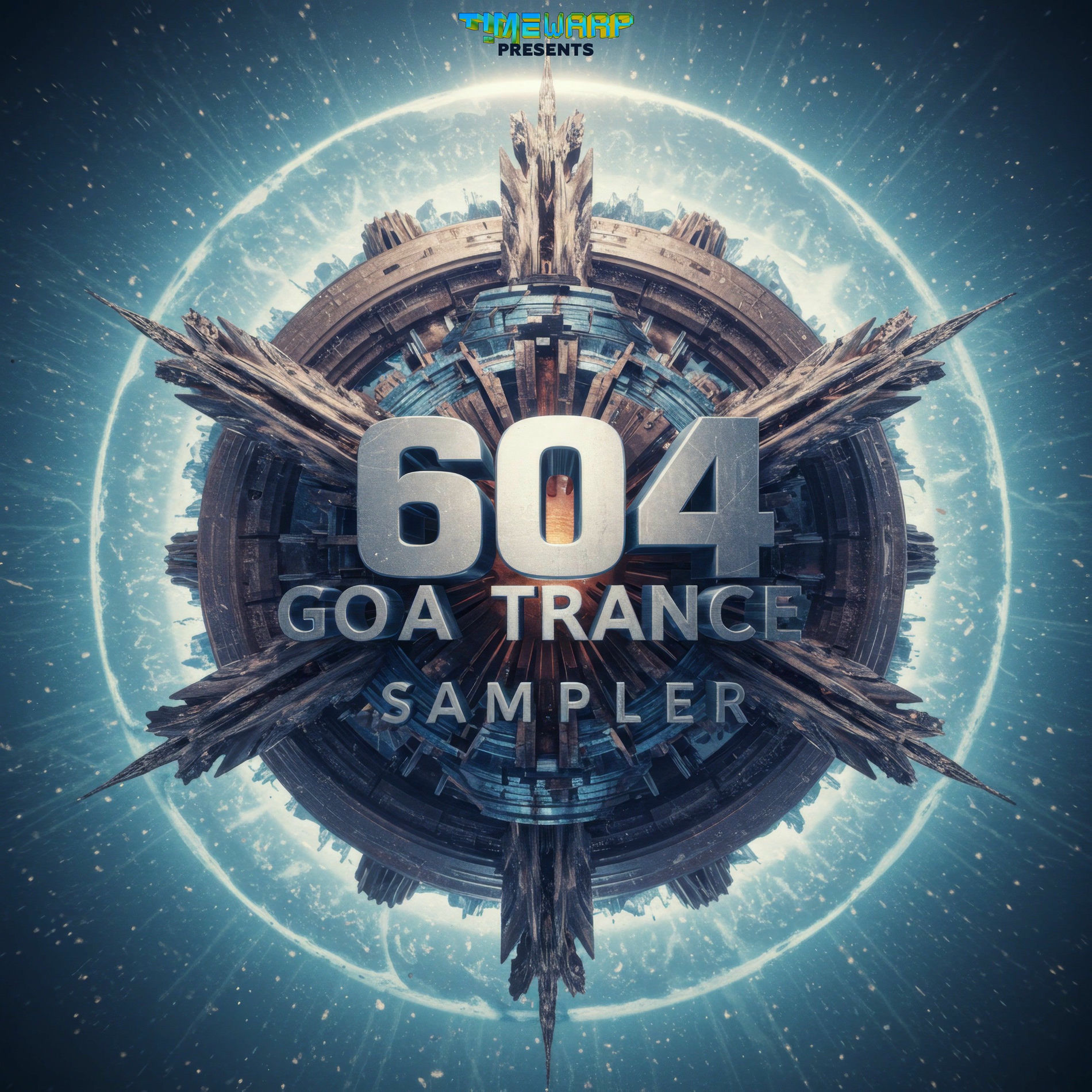 Album cover of 604 Goa Trance Sampler pres. by Timewarp Rec