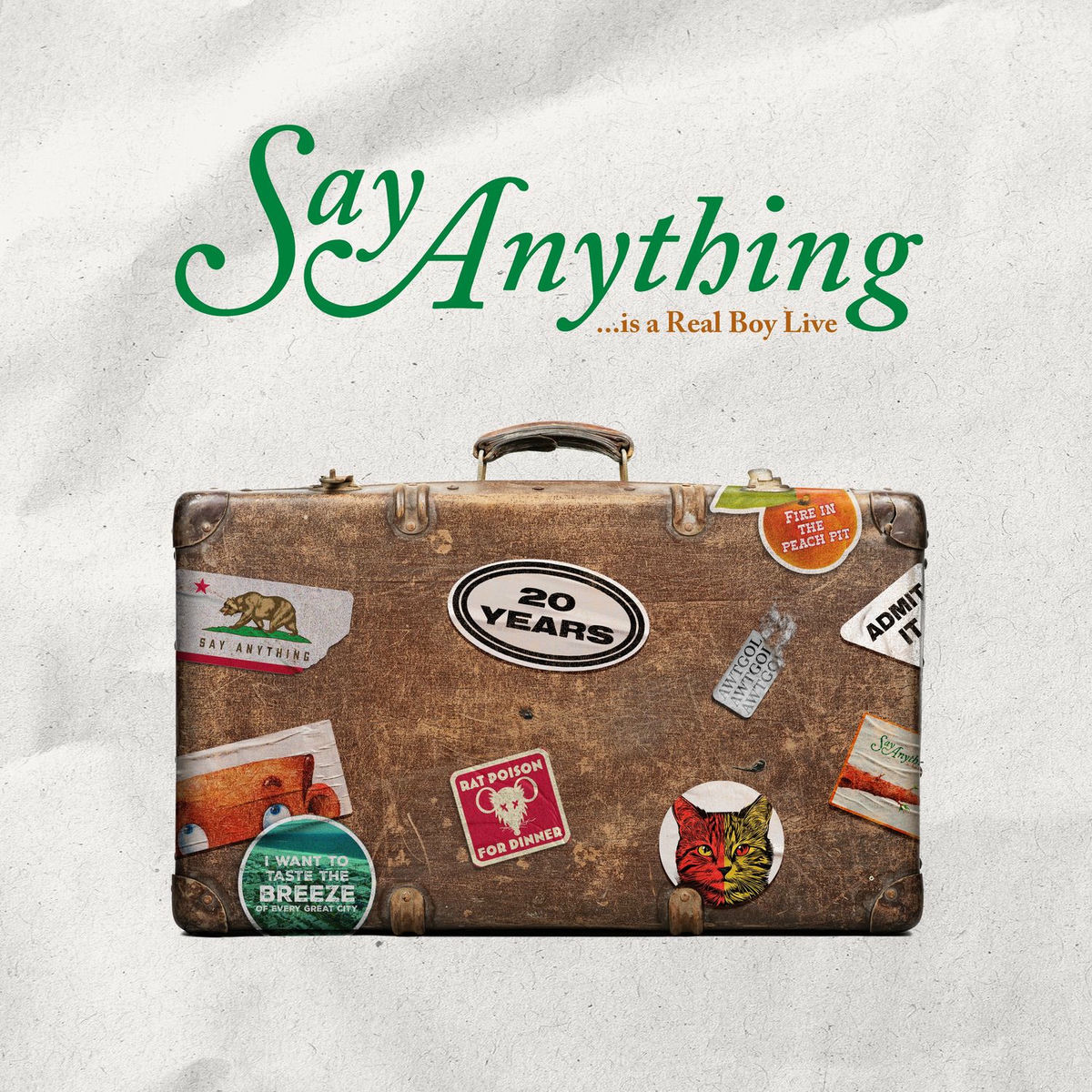 Album cover of Say Anything ...Is A Real Boy (Live Version)