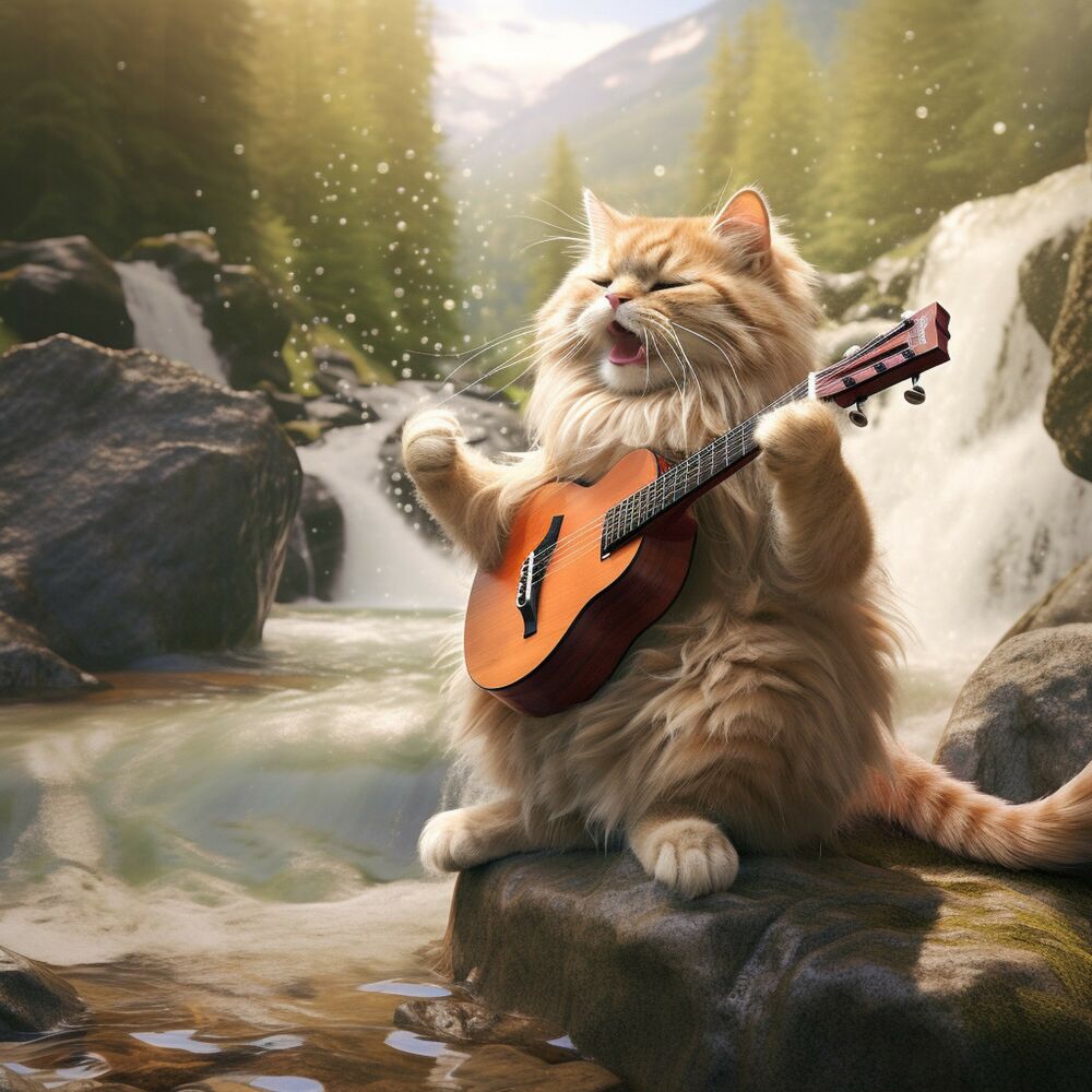 Picture of River Cats: Feline Soothing Rhythms