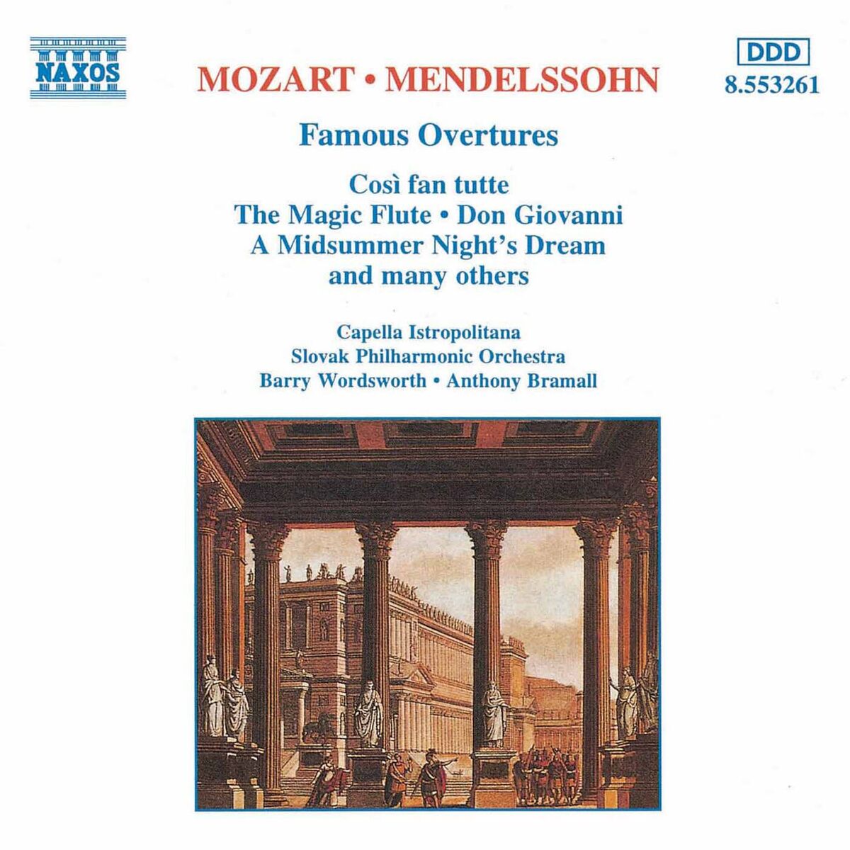 Album cover of Mozart / Mendelssohn: Famous Overtures