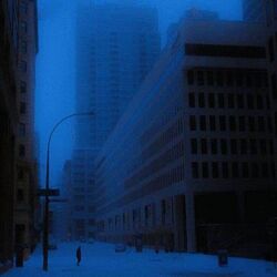 Cover of blue city