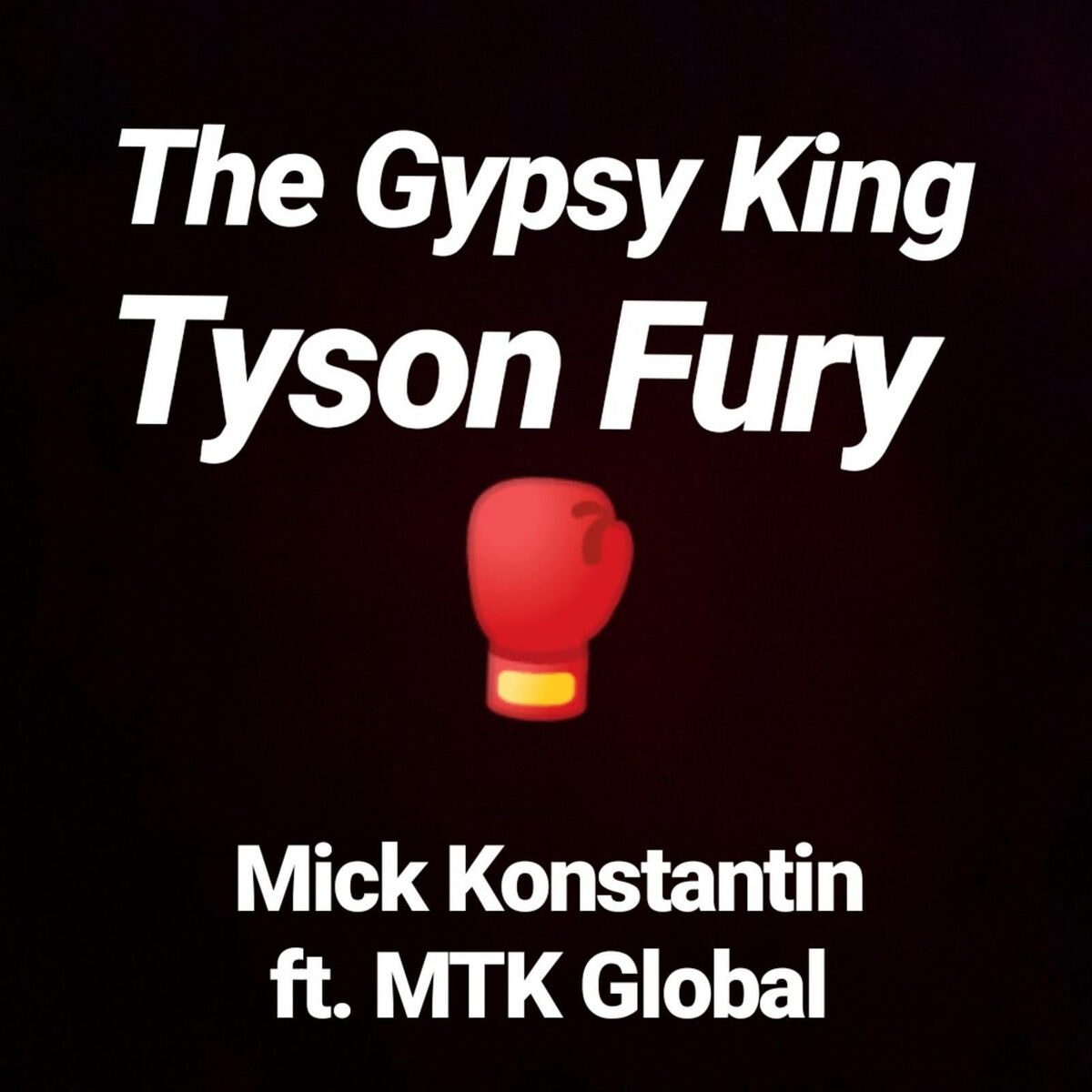 Album cover of The Gypsy King Tyson Fury