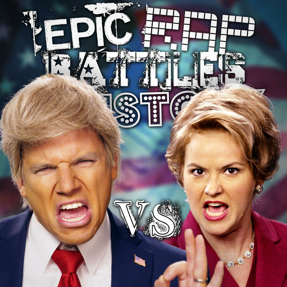 Album cover of Donald Trump vs Hillary Clinton