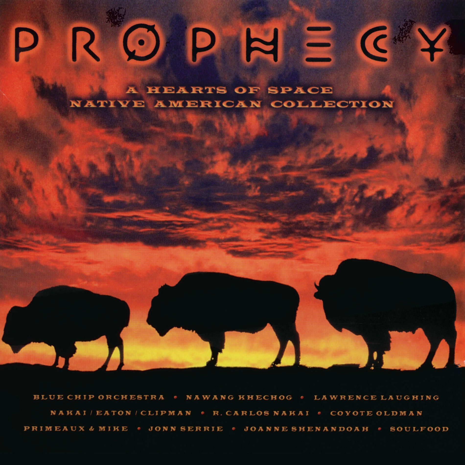 Album cover of Prophecy: A Hearts of Space Native American Collection