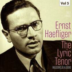 Cover of Milestones of a Legend: The Lyric Tenor, Vol. 5