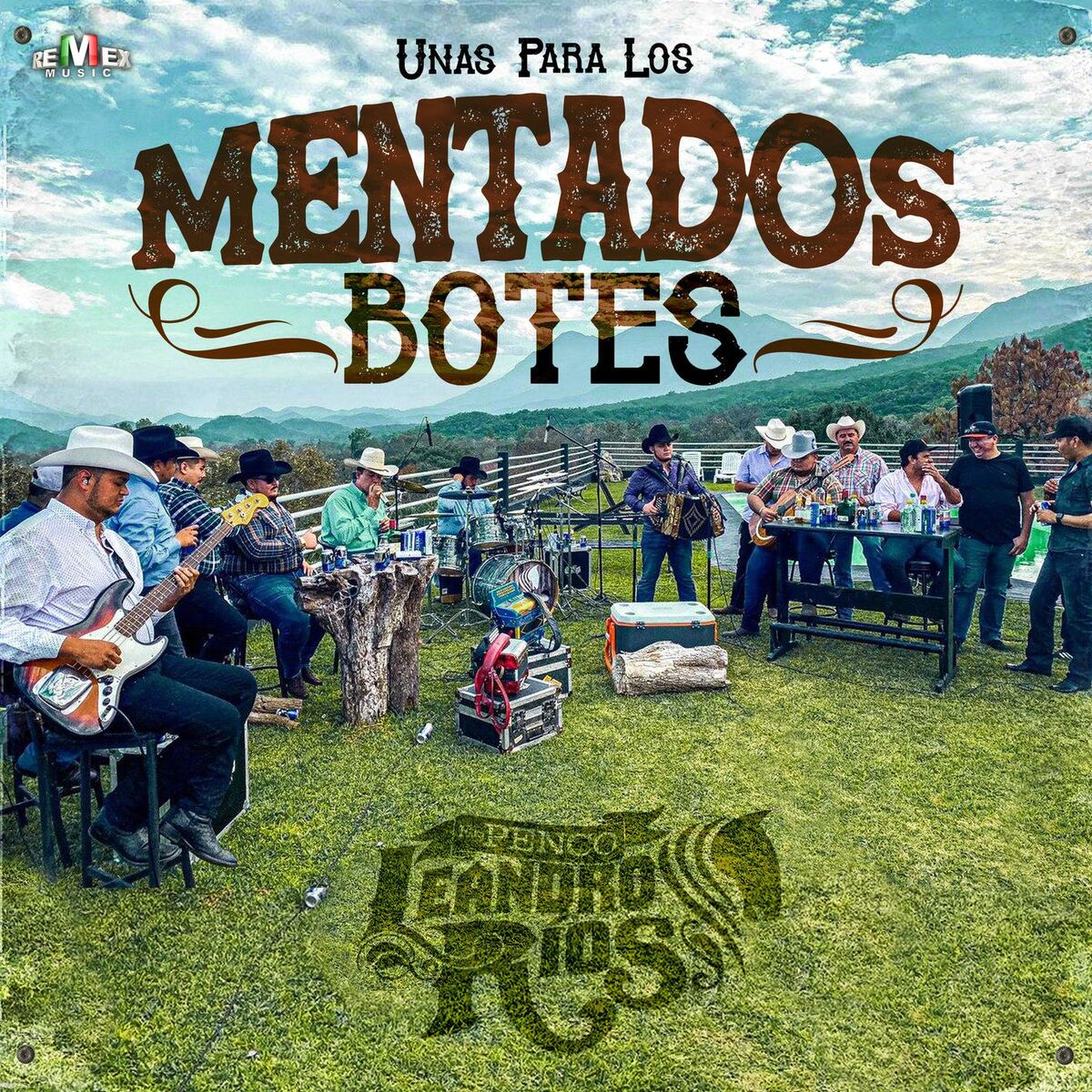 Album cover of Unas para los Mentados Botes En Vivo
