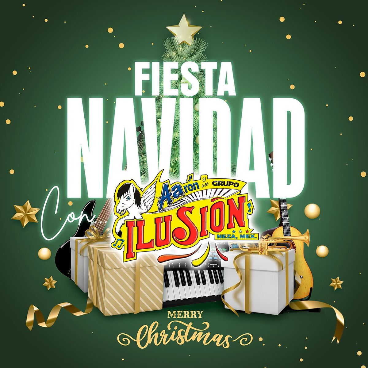 Album cover of Fiesta Navidad Con Aarón Y Su Grupo Ilusión 