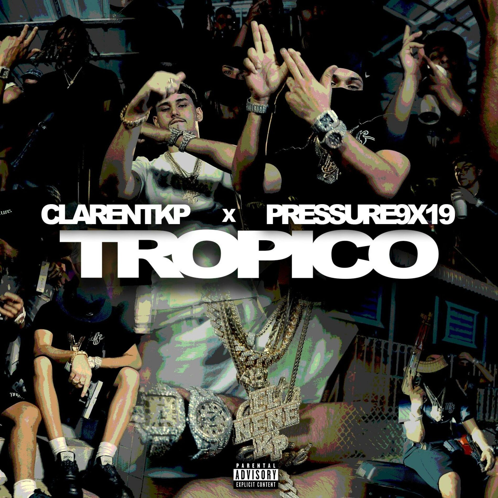 Album cover of Trópico (feat. Pressure 9X19)