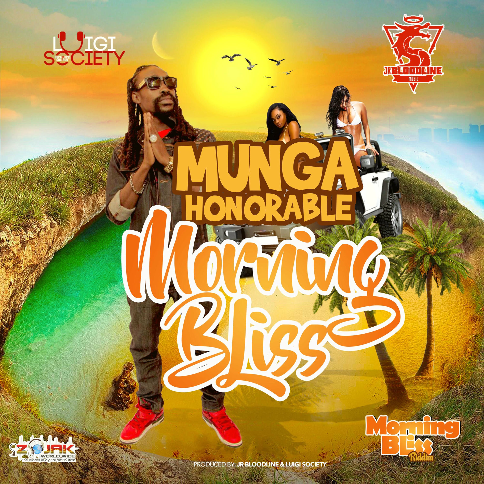 Album cover of Morning Bliss (feat. Munga Honorable & Jr Bloodline)