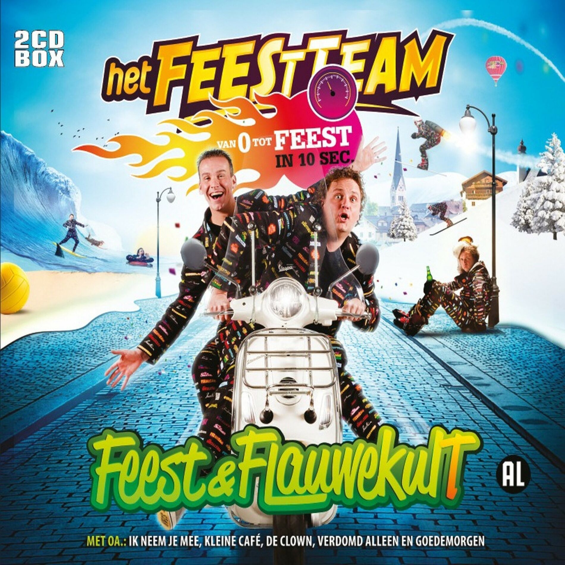 Album cover of Feest en Flauwekult