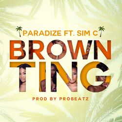 Cover of Brown Ting (feat. Sim C)