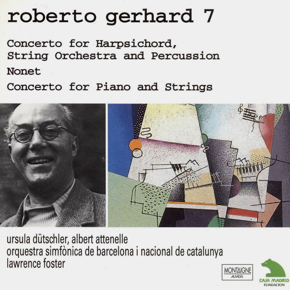 Picture of Gerhard: Concerto for Harpsichord, String Orchestra and Percussion - Nonet & Concerto for Piano and Strings