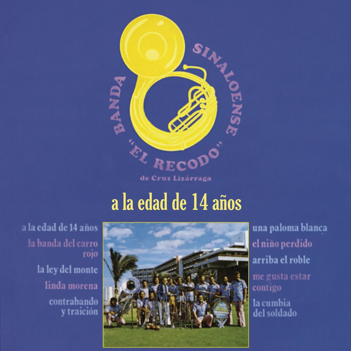 Album cover of Banda Sinaloense el Recodo de Cruz Lizárraga