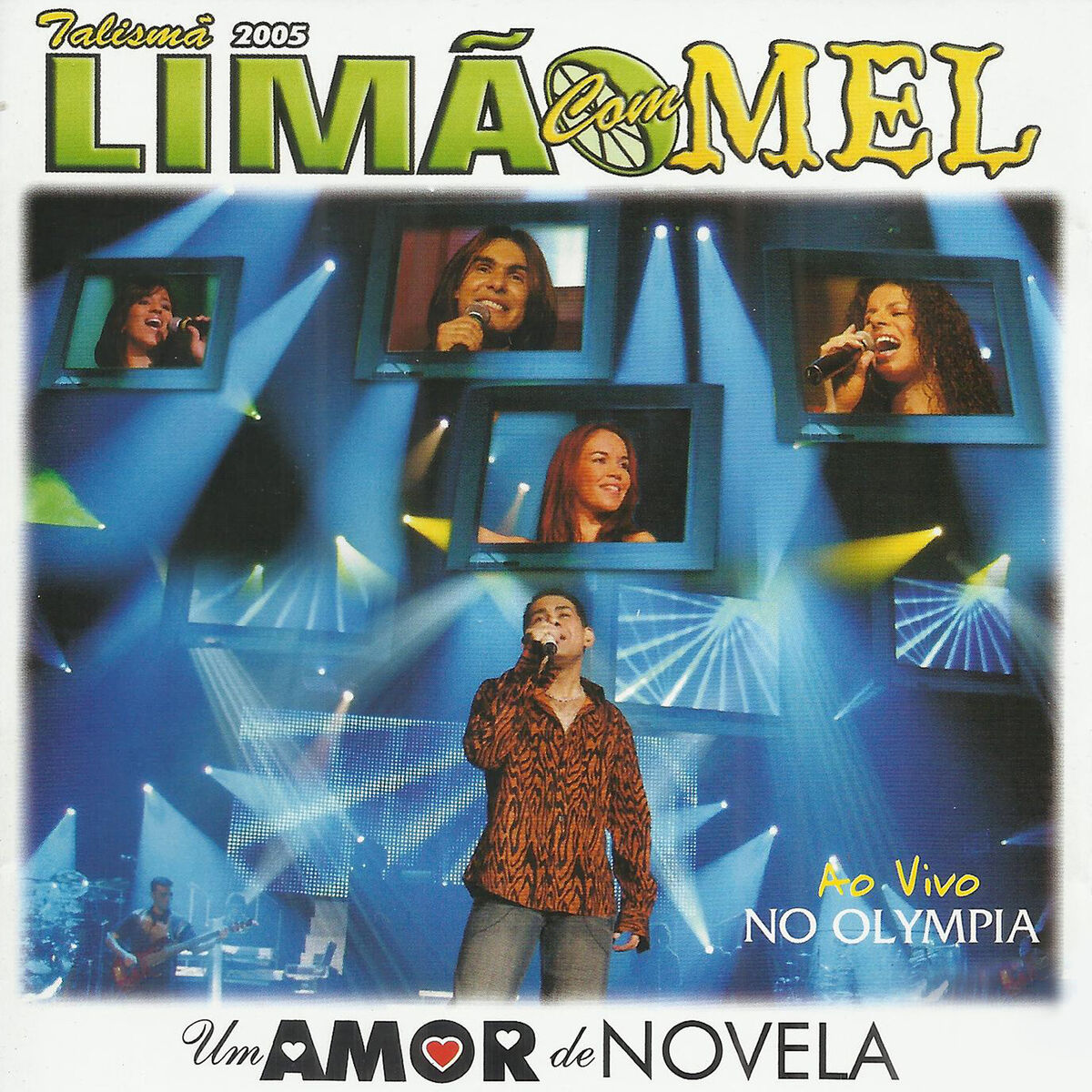 Album cover of Um Amor de Novela - Ao Vivo No Olympia