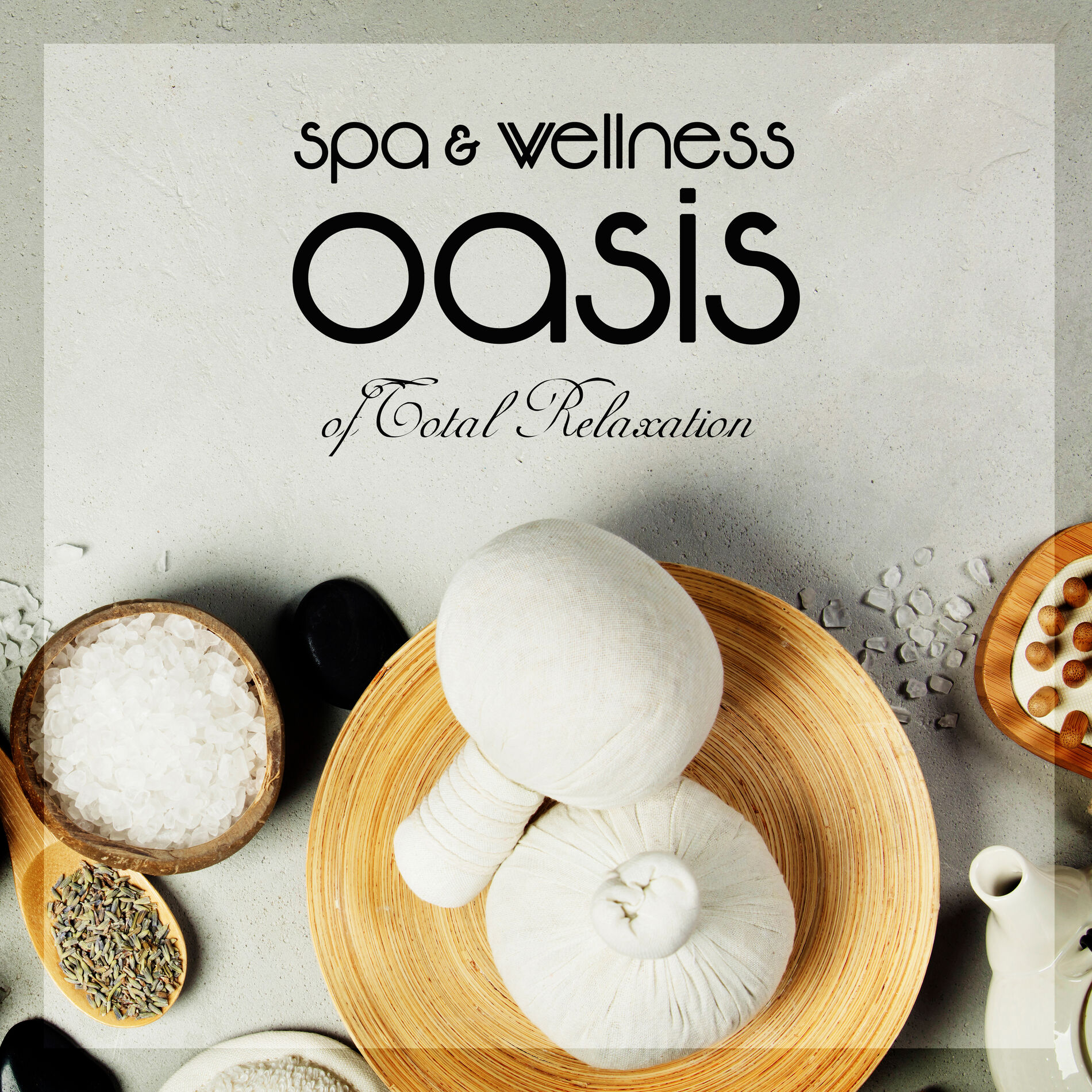 Album cover of Spa & Wellness Oasis of Total Relaxation: Mix of Top 2019 New Age Music for Spa Lounge, Wellness Center, Healing Treatments, Massa