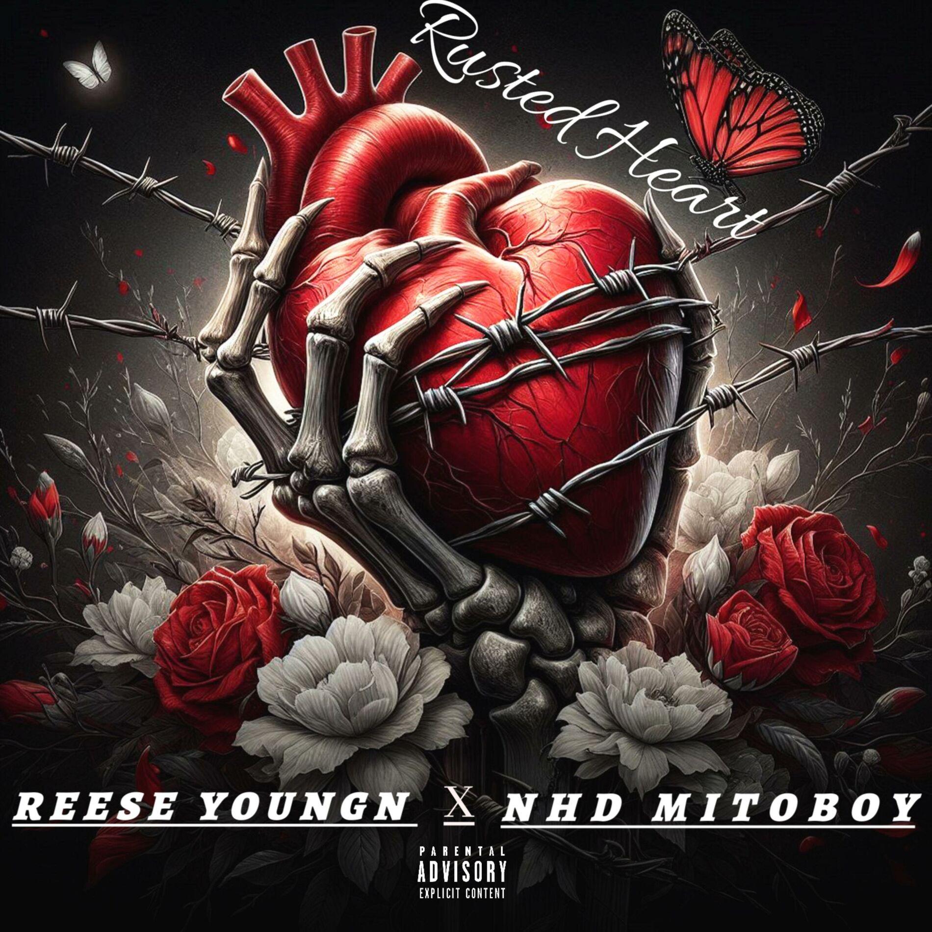 Album cover of rusted heart