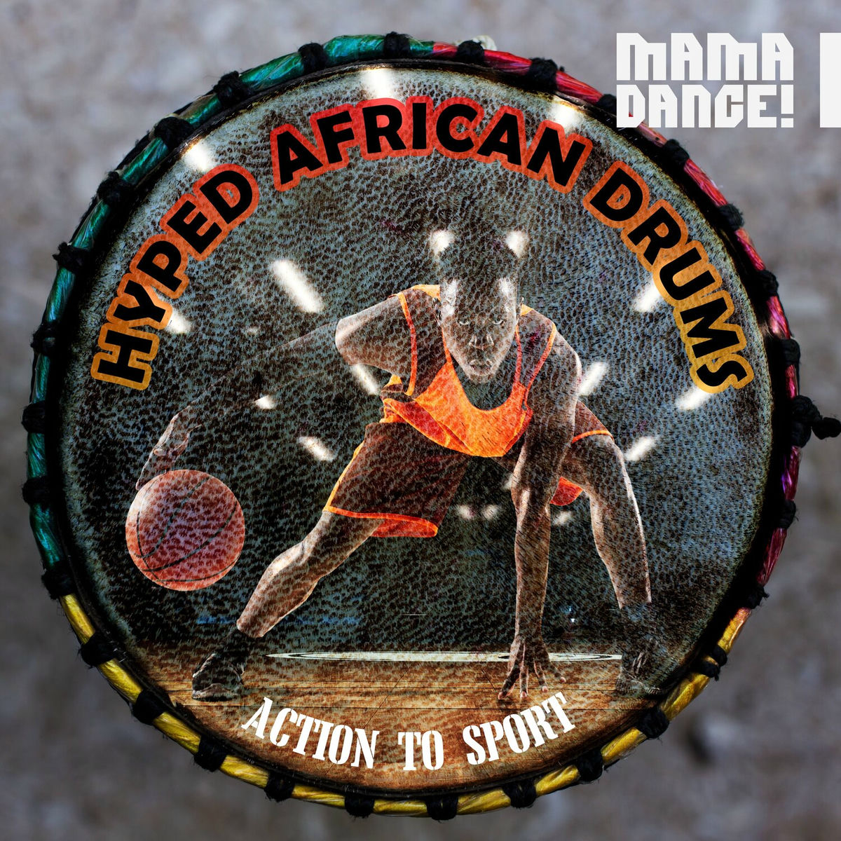 Album cover of Hyped African Drums - Action to Sport