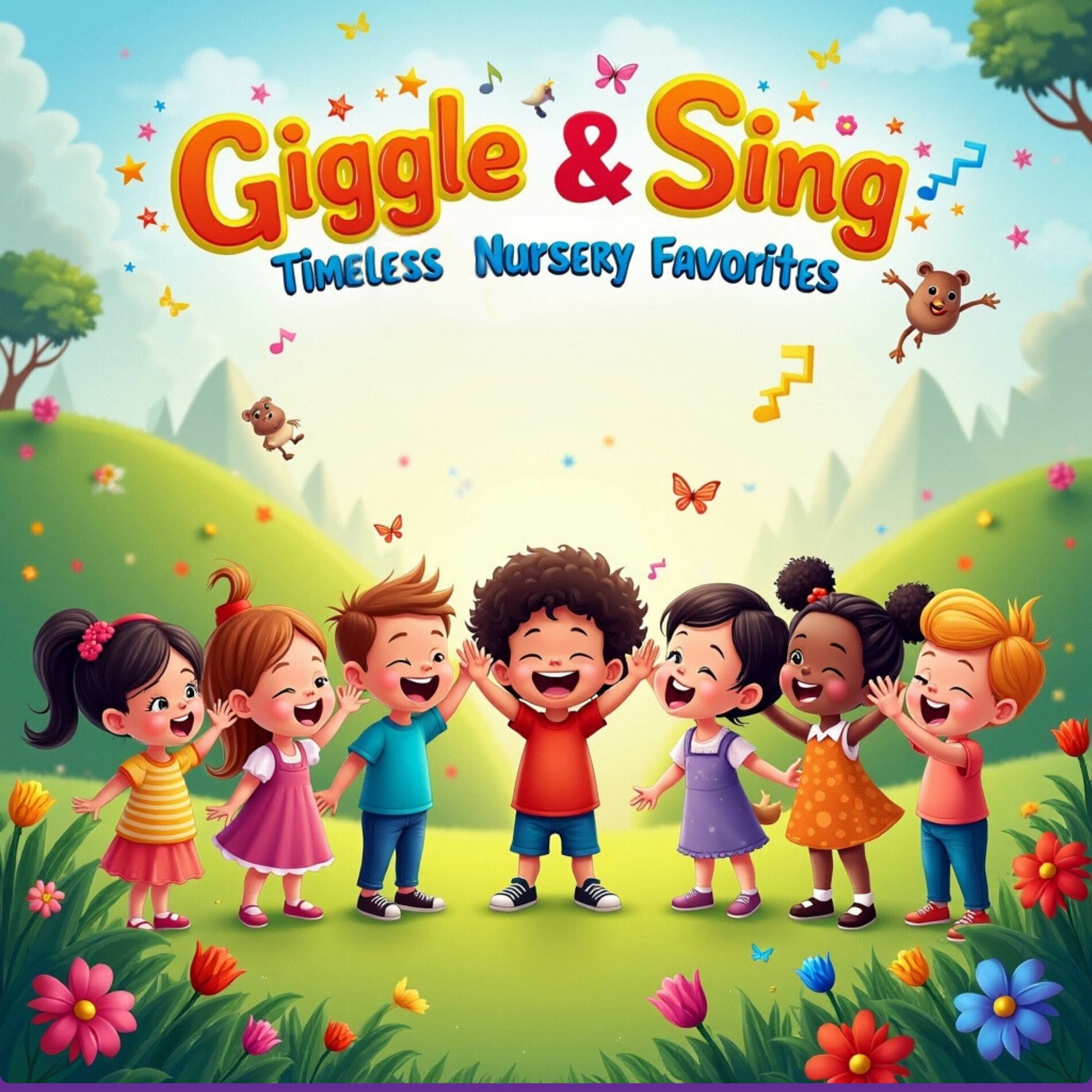 Album cover of Giggle & Sing: Timeless Nursery Favorites