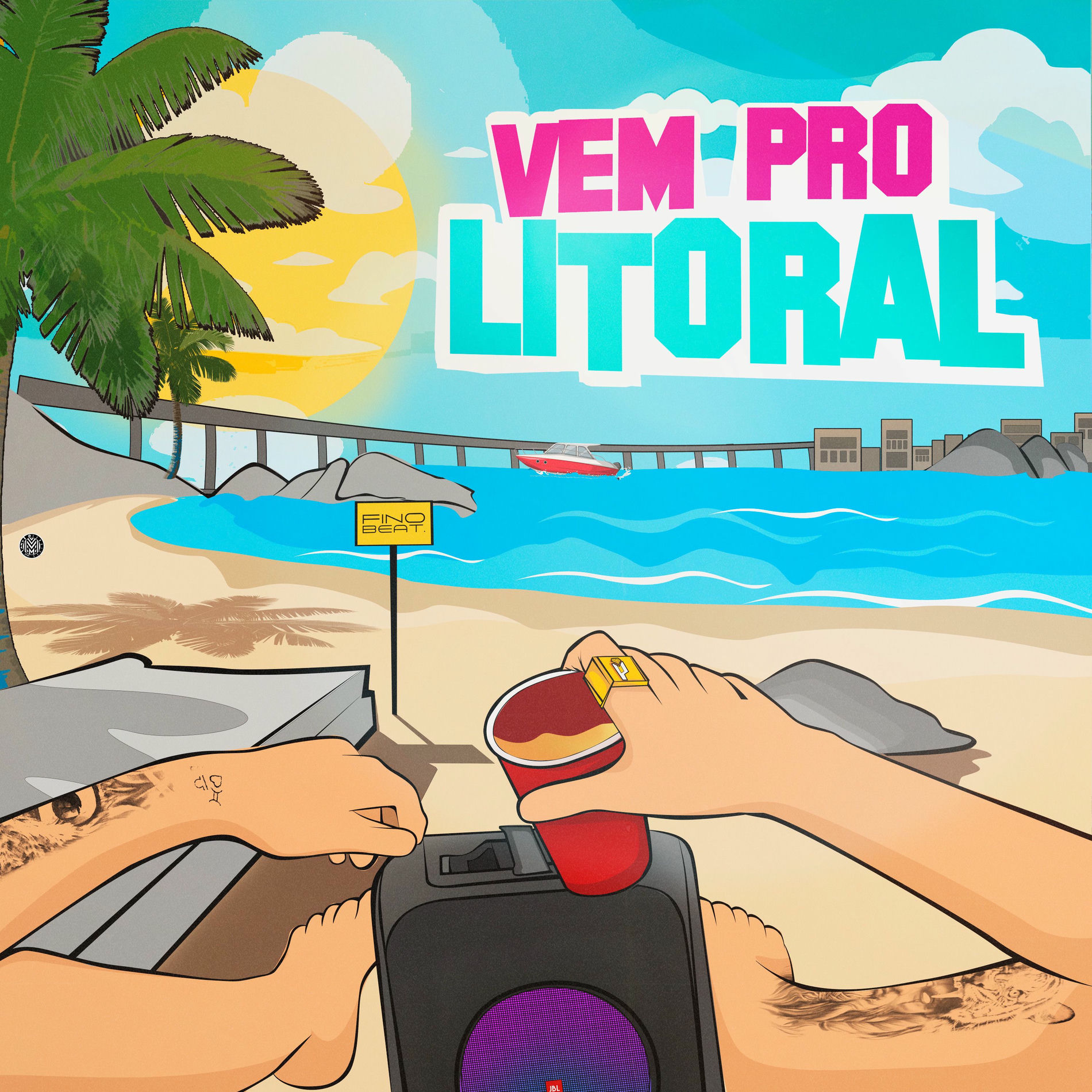 Album cover of Vem Pro Litoral