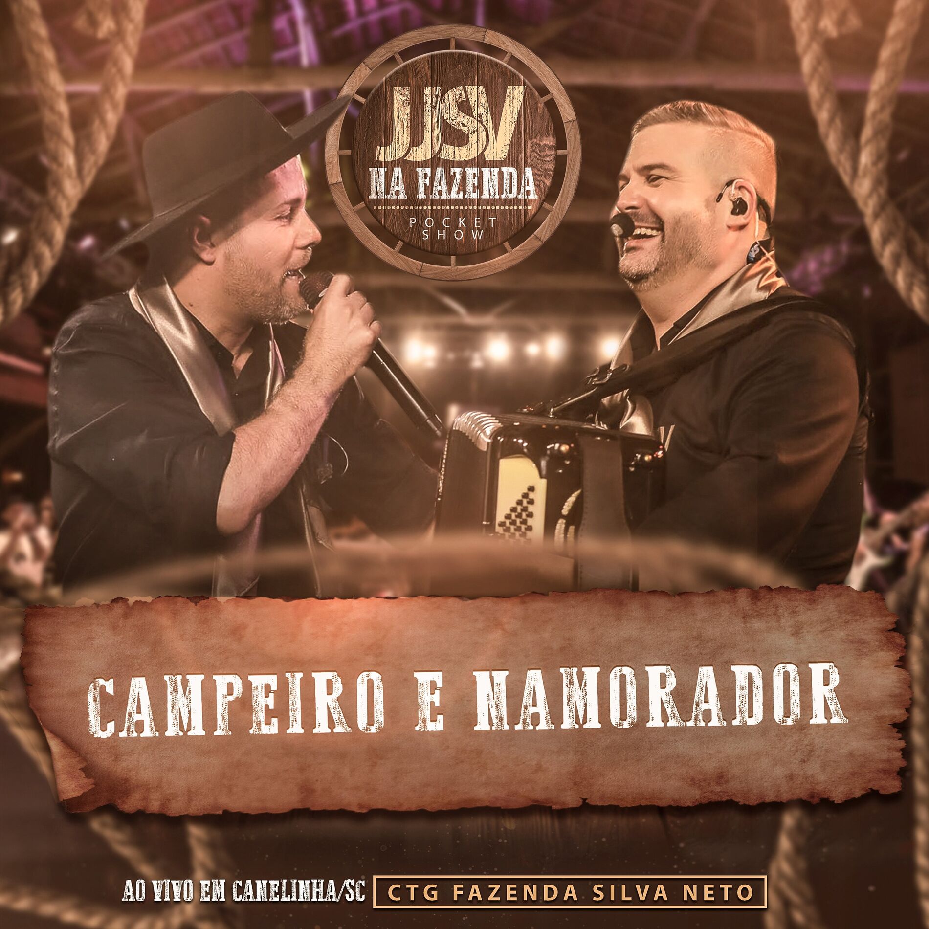 Album cover of Campeiro e Namorador (Ao Vivo em Canelinha/SC)