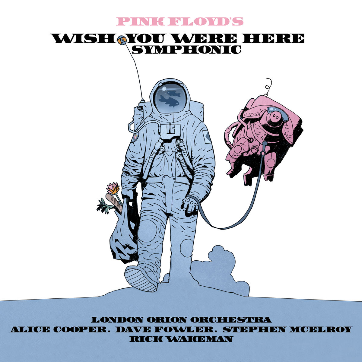 Album cover of Pink Floyd's Wish You Were Here Symphonic