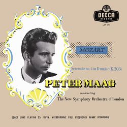 Cover of Serenades Nos. 4 & 9 (The Peter Maag Edition - Volume 1)