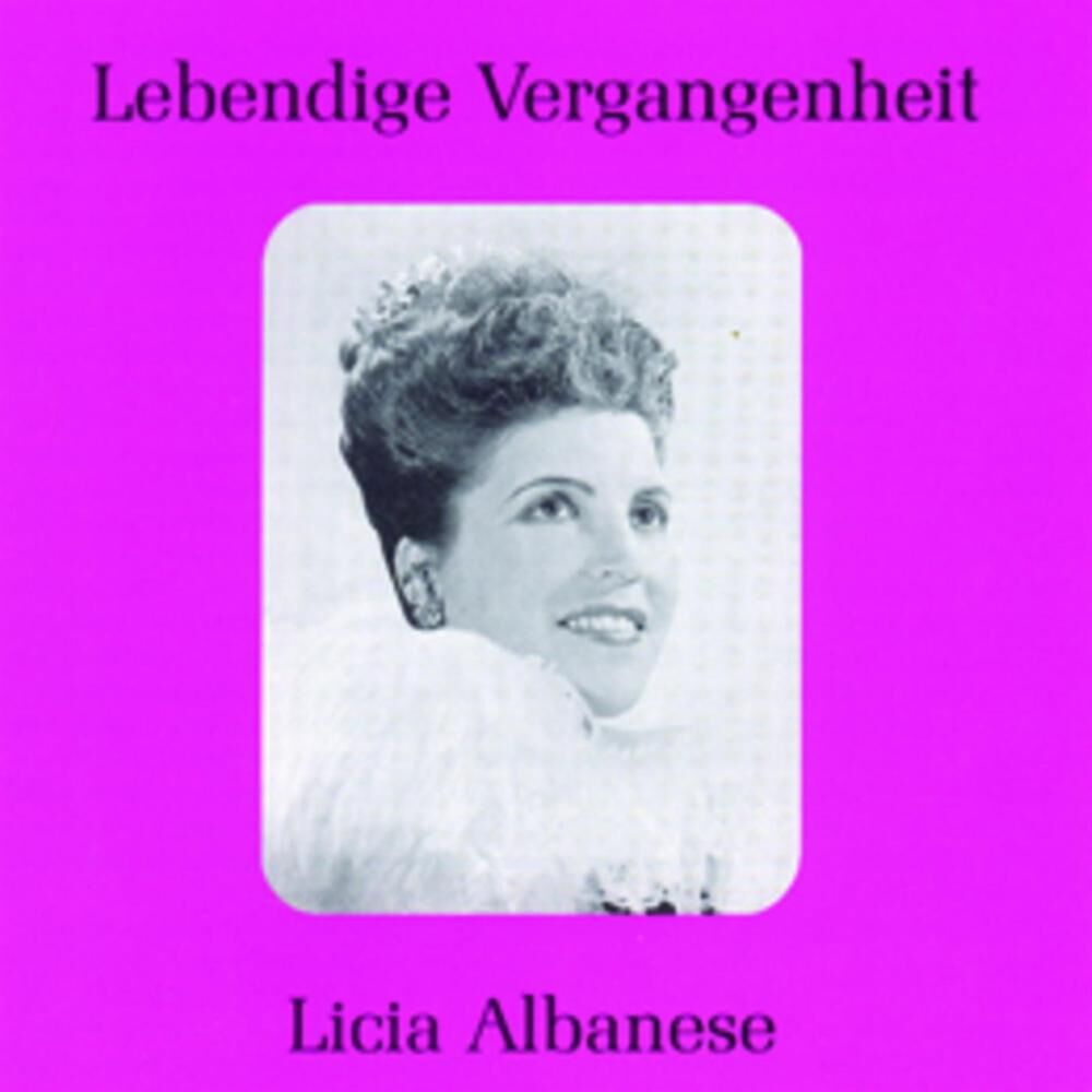 Picture of Lebendige Vergangenheit - Licia Albanese