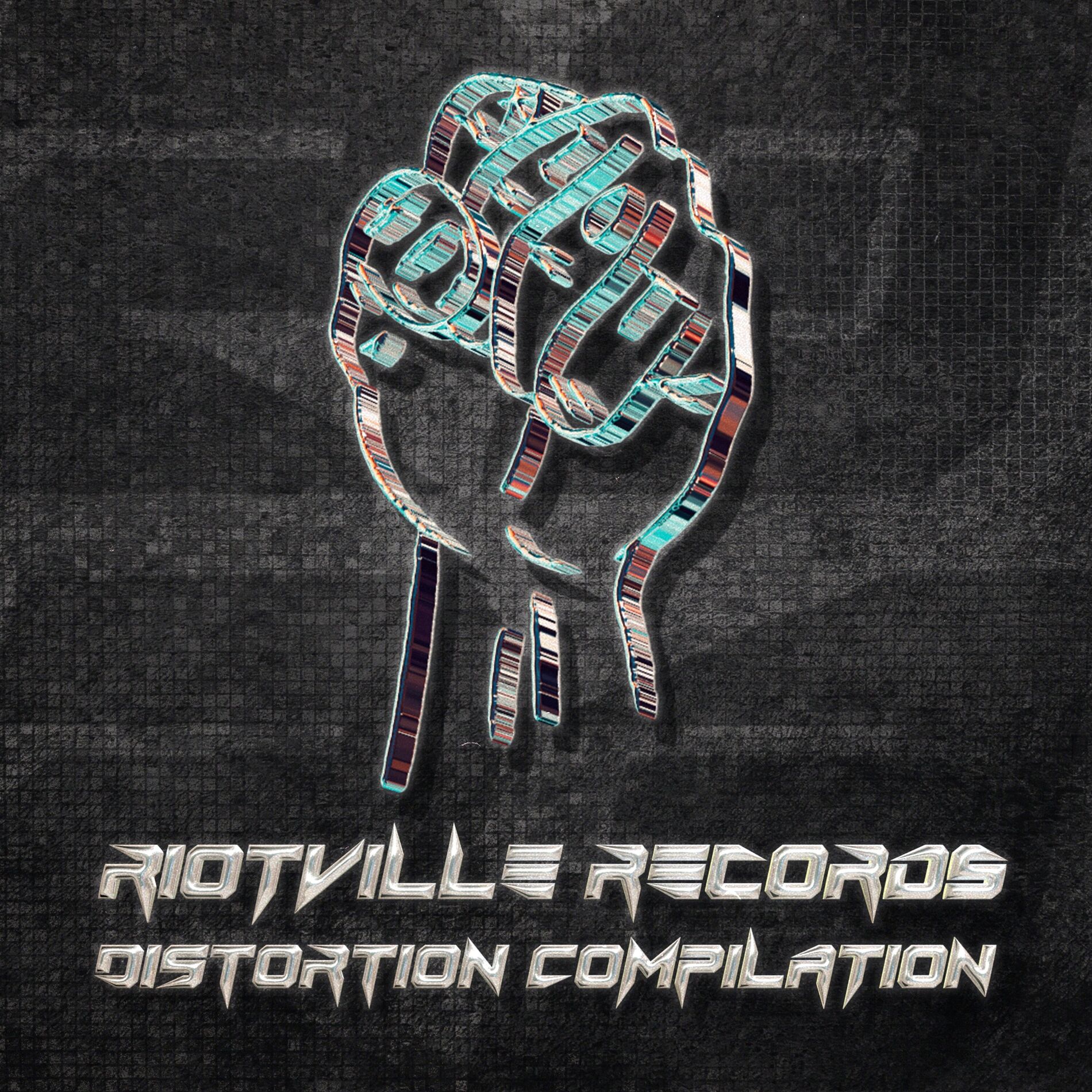 Album cover of Riotville Records Distortion Compilation