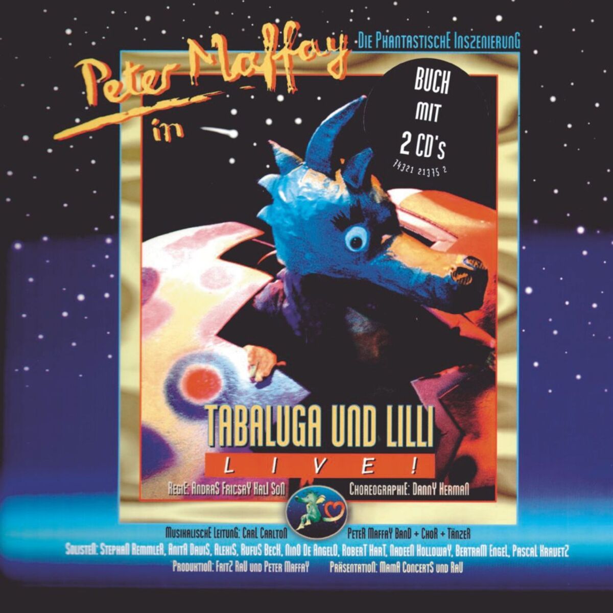 Album cover of Tabaluga und Lilli - Live/Doppel-CD mit Buch