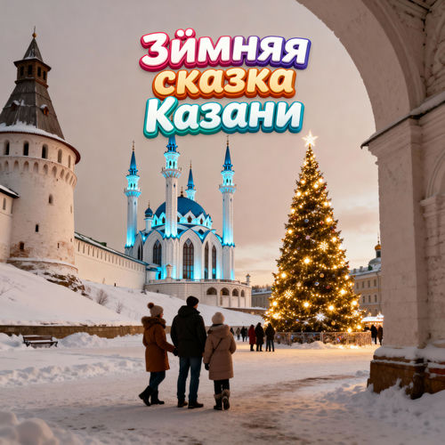 Зимняя сказка Казани