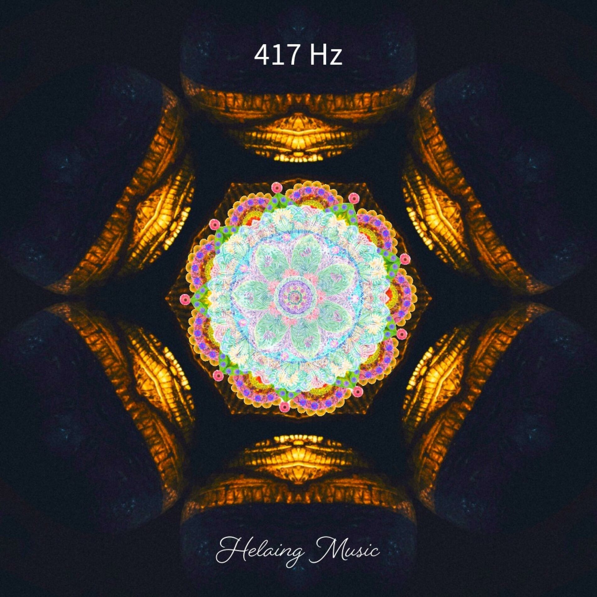 Album cover of 417 Hz Healing Music