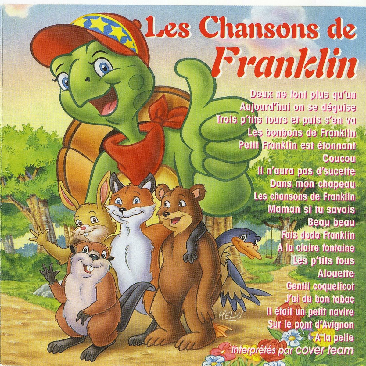Album cover of Les chansons de Franklin pour les enfants