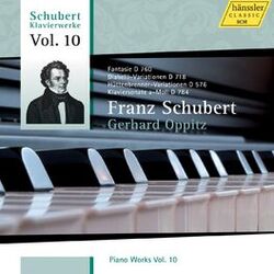 Cover of Schubert: Piano Works, Vol. 10