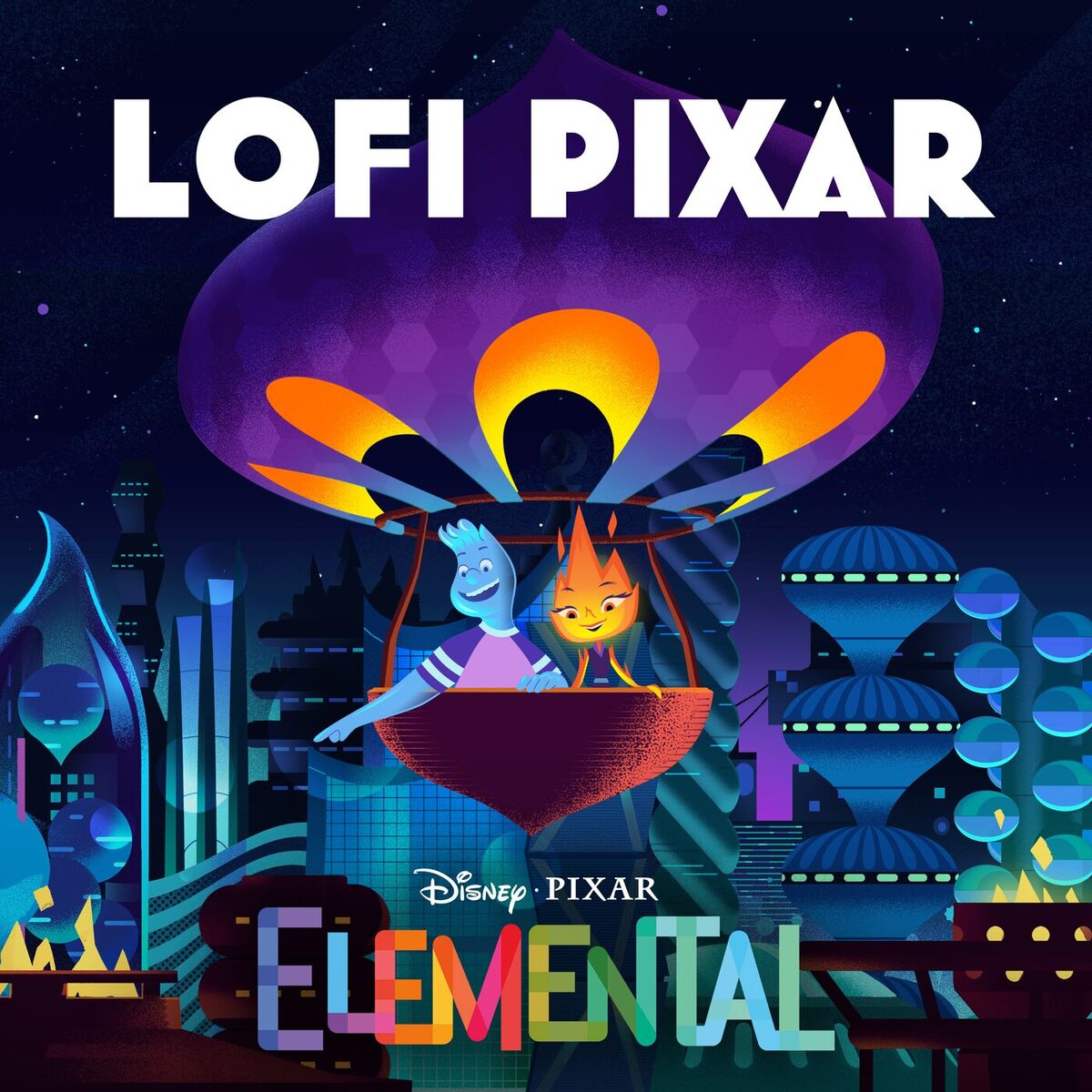 Album cover of Lofi Pixar: Elemental