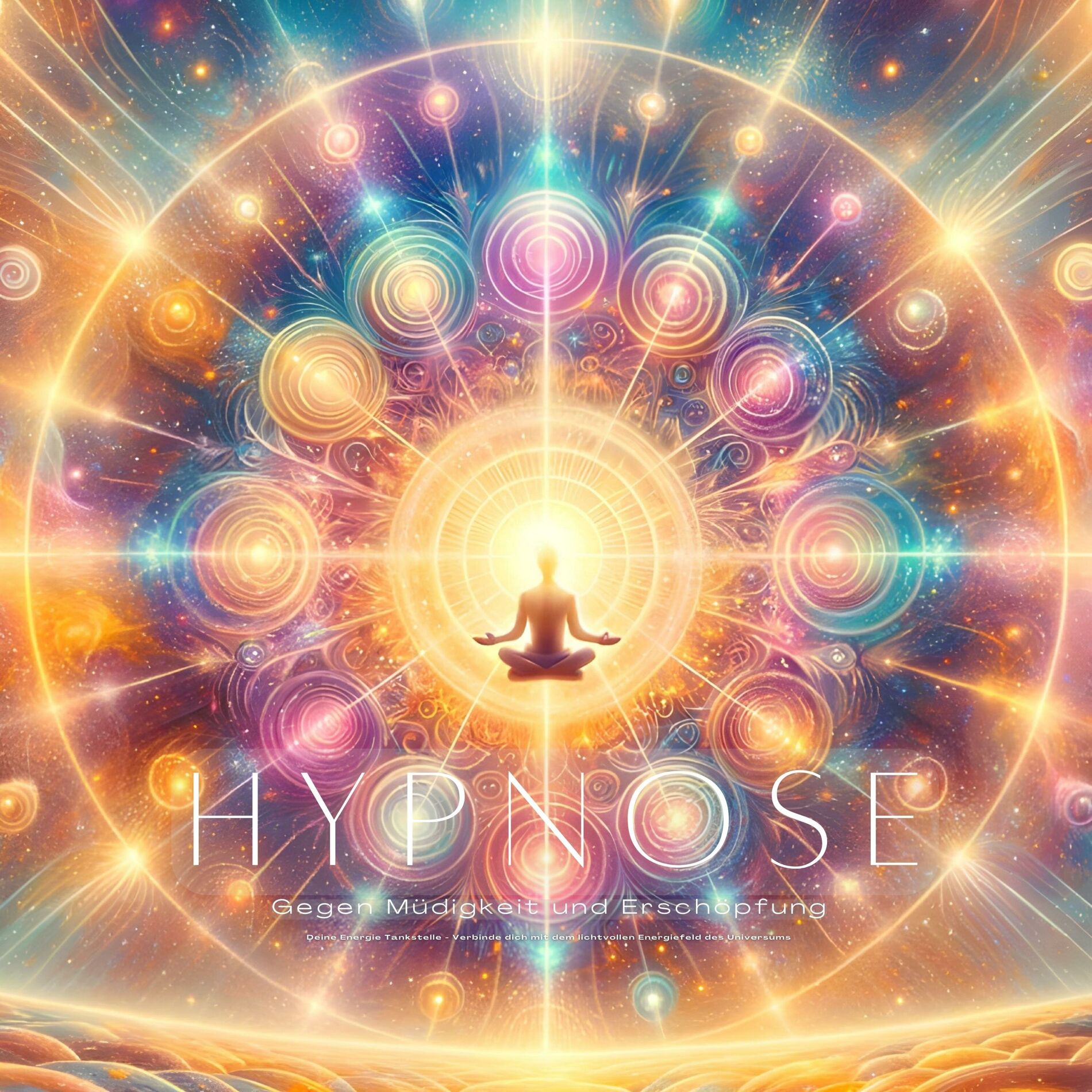 Album cover of Hypnose gegen Müdigkeit und Erschöpfung - Deine Energie Tankstelle (Verbinde dich mit dem lichtvollen Energiefeld des Universums)
