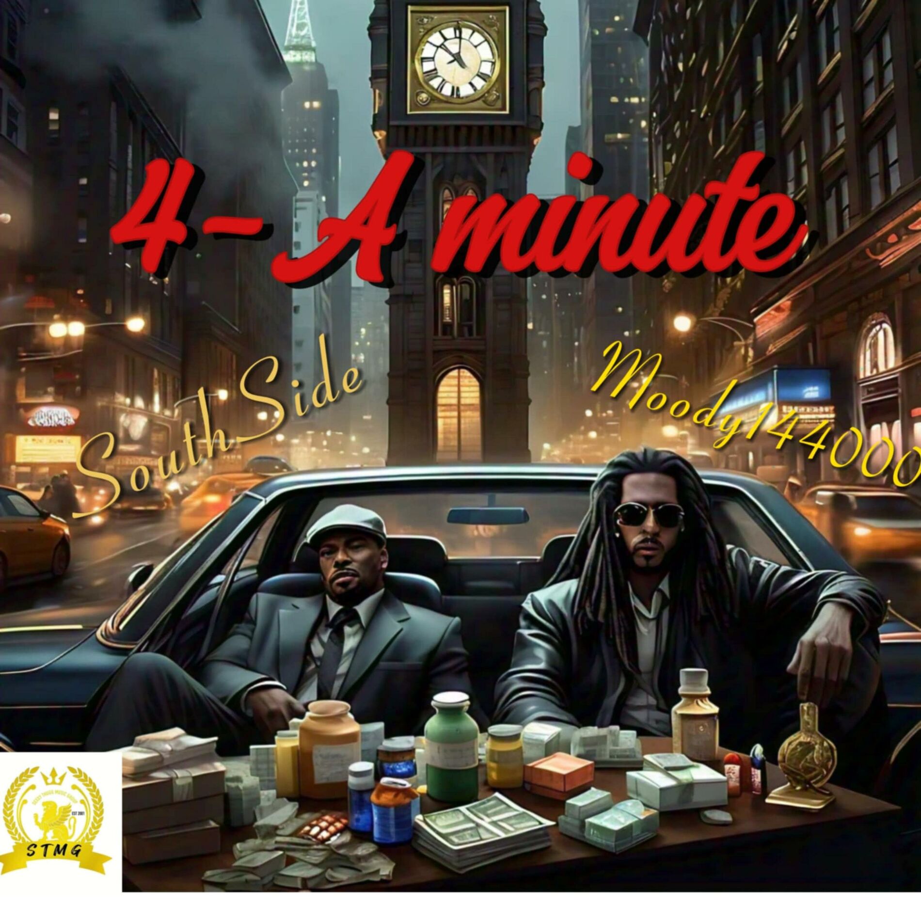 Album cover of 4 A minute (aka lil sterlin) (feat. SouthSide)