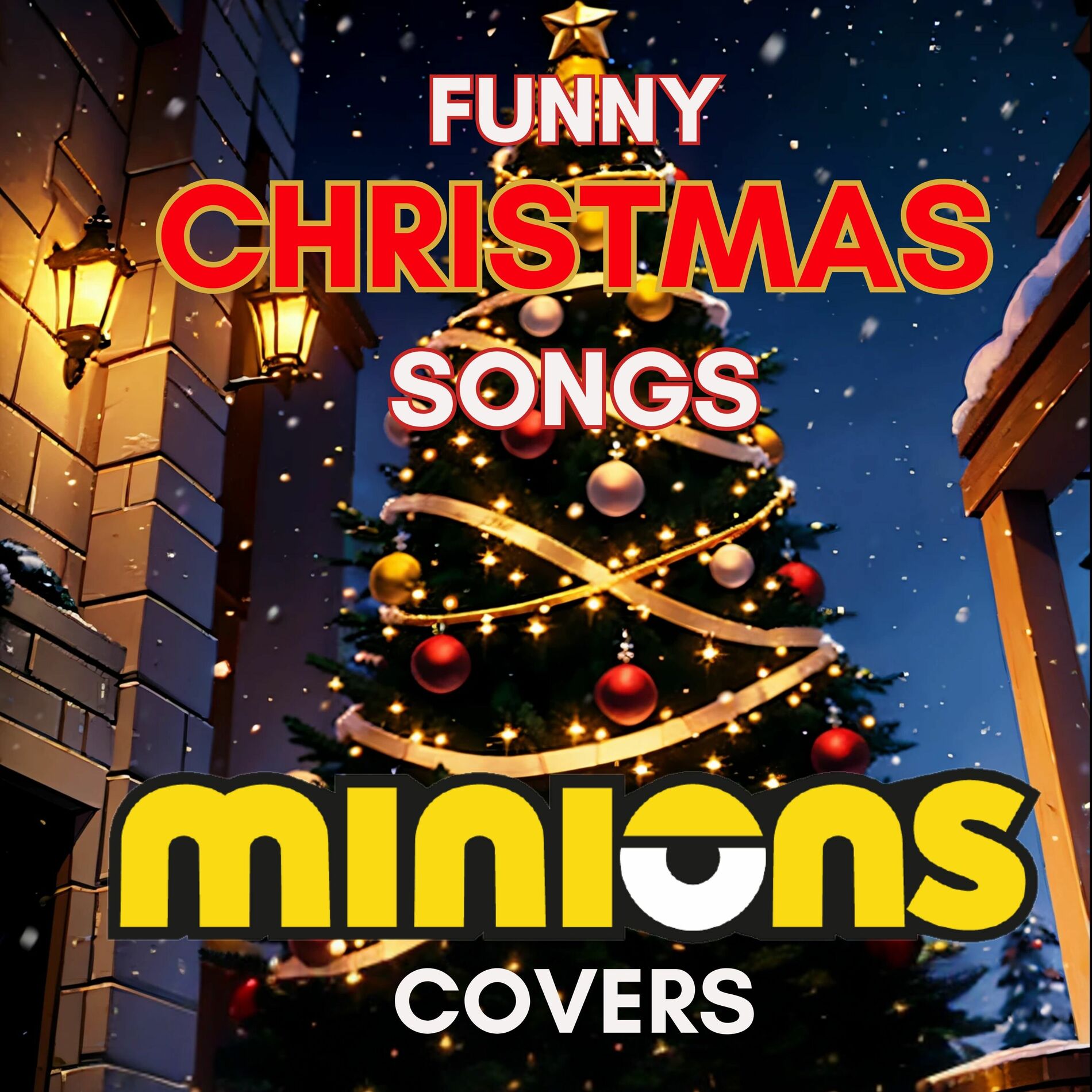 Album cover of Funny Christmas Songs: Minions Covers
