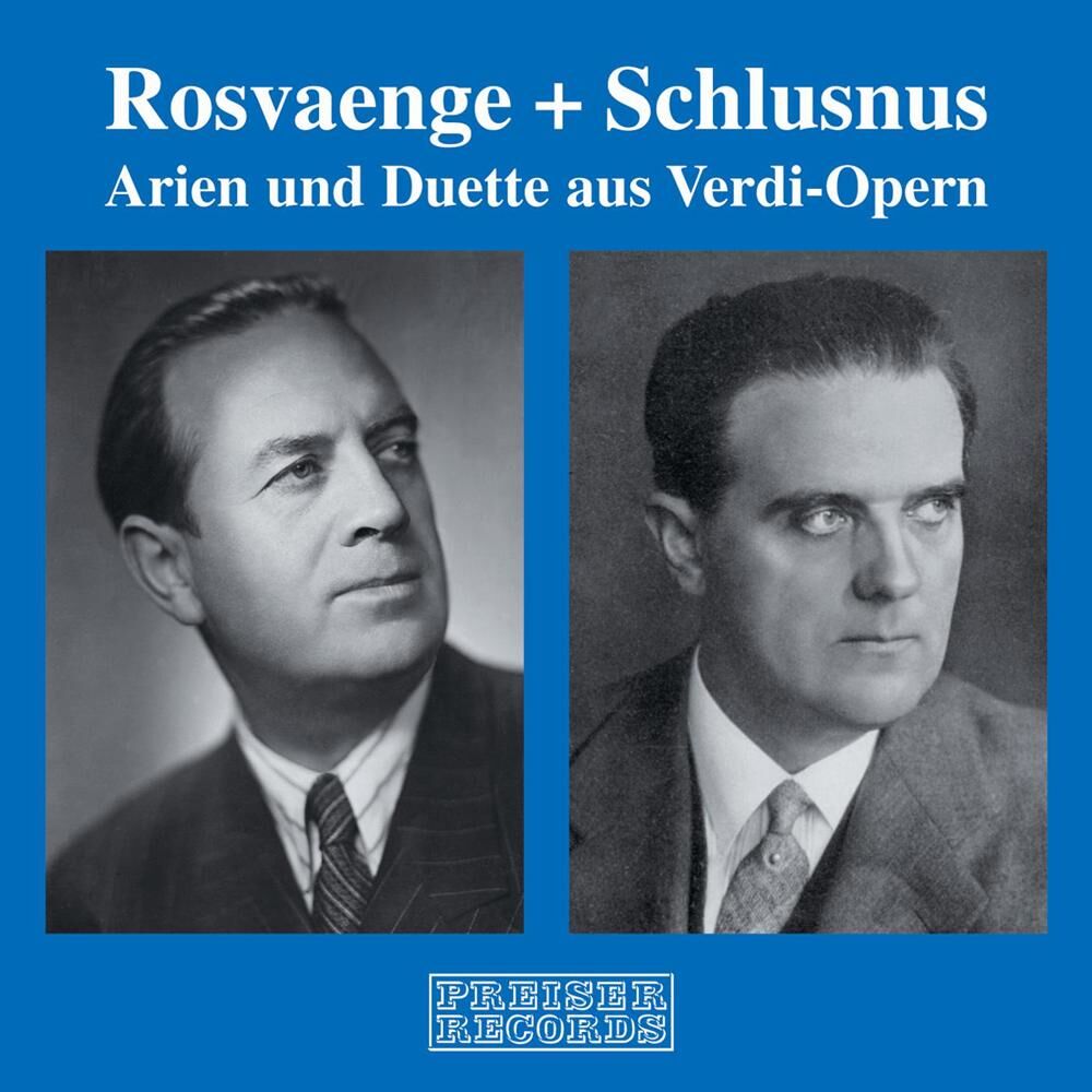 Picture of Helge Rosvaenge & Heinrich Schlusnus