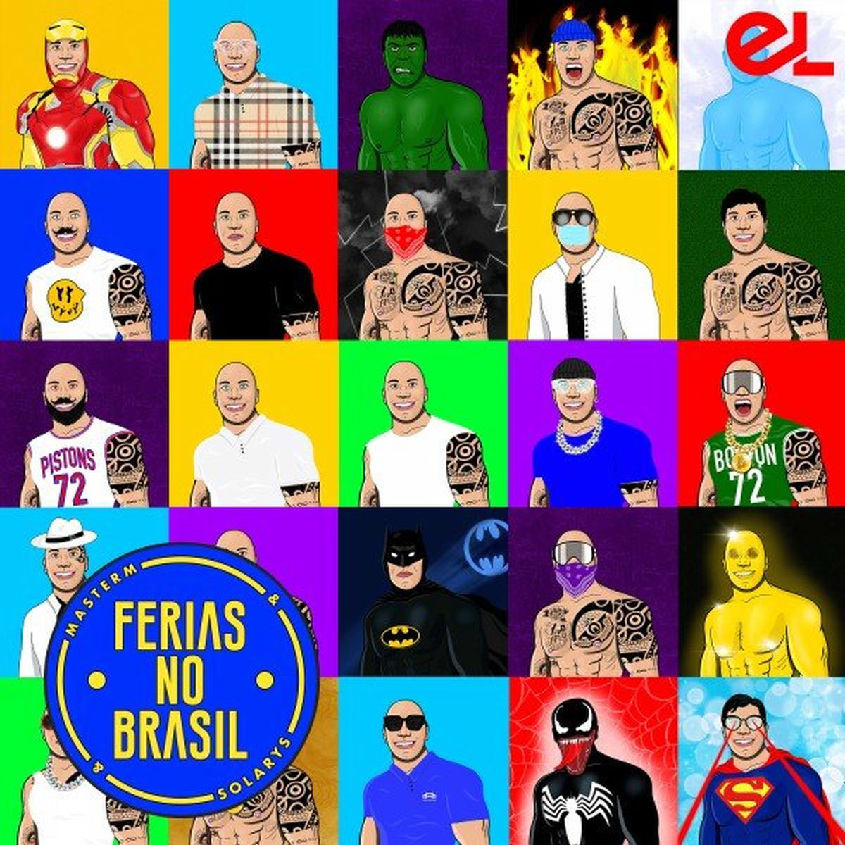 Album cover of Ferias no Brasil