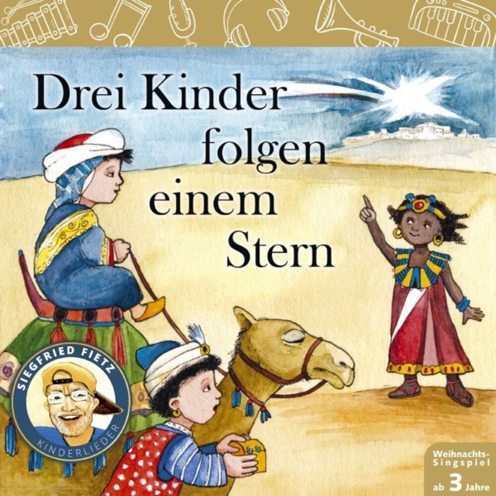 Picture of Drei Kinder folgen einem Stern