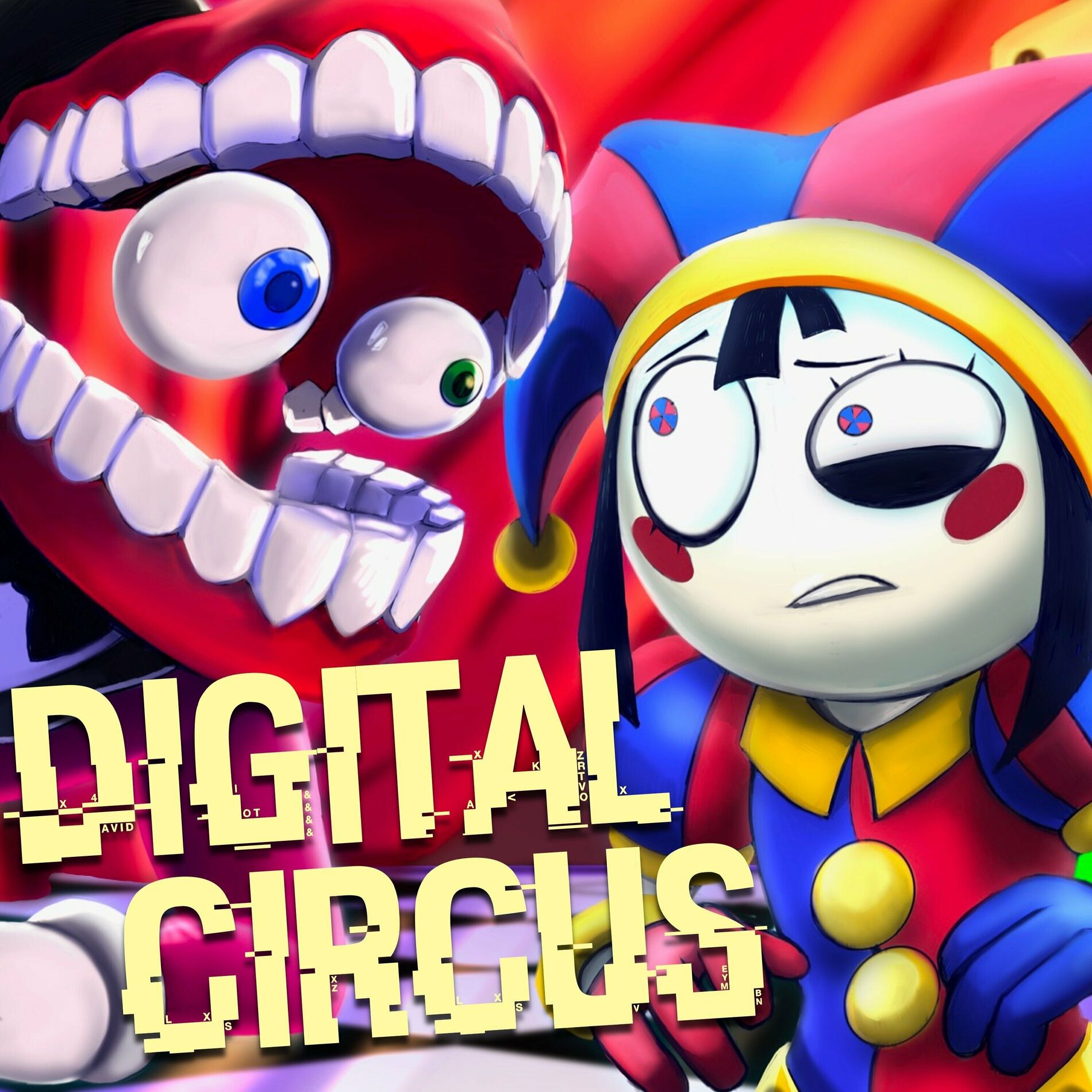 Album cover of Digital Circus (The Amazing Digital Circus)