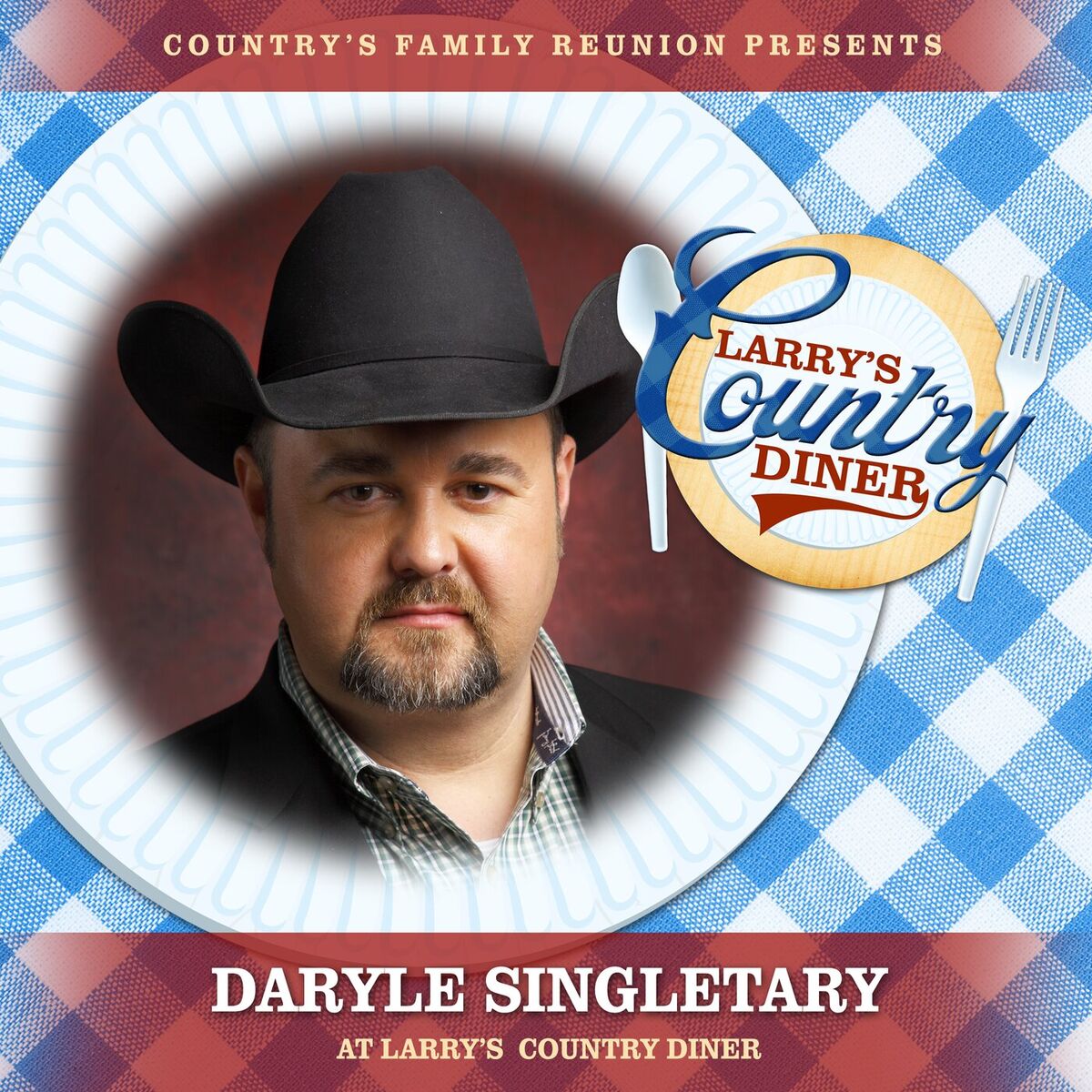 Album cover of Daryle Singletary at Larry’s Country Diner (Live / Vol. 1)