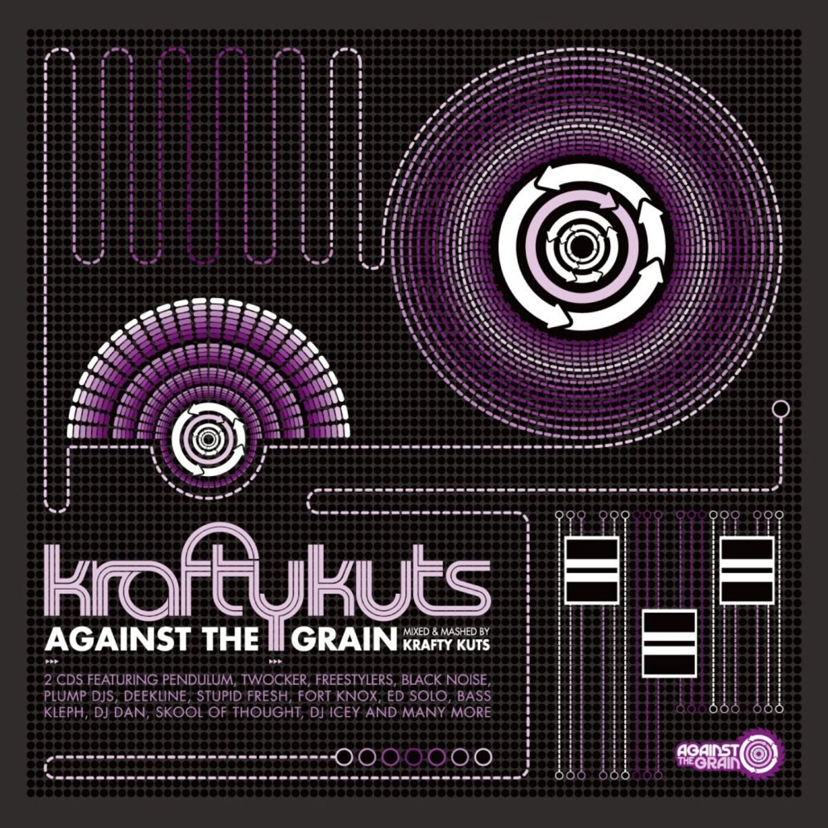 Album cover of Against the Grain - Krafty Kuts Re-Rubs