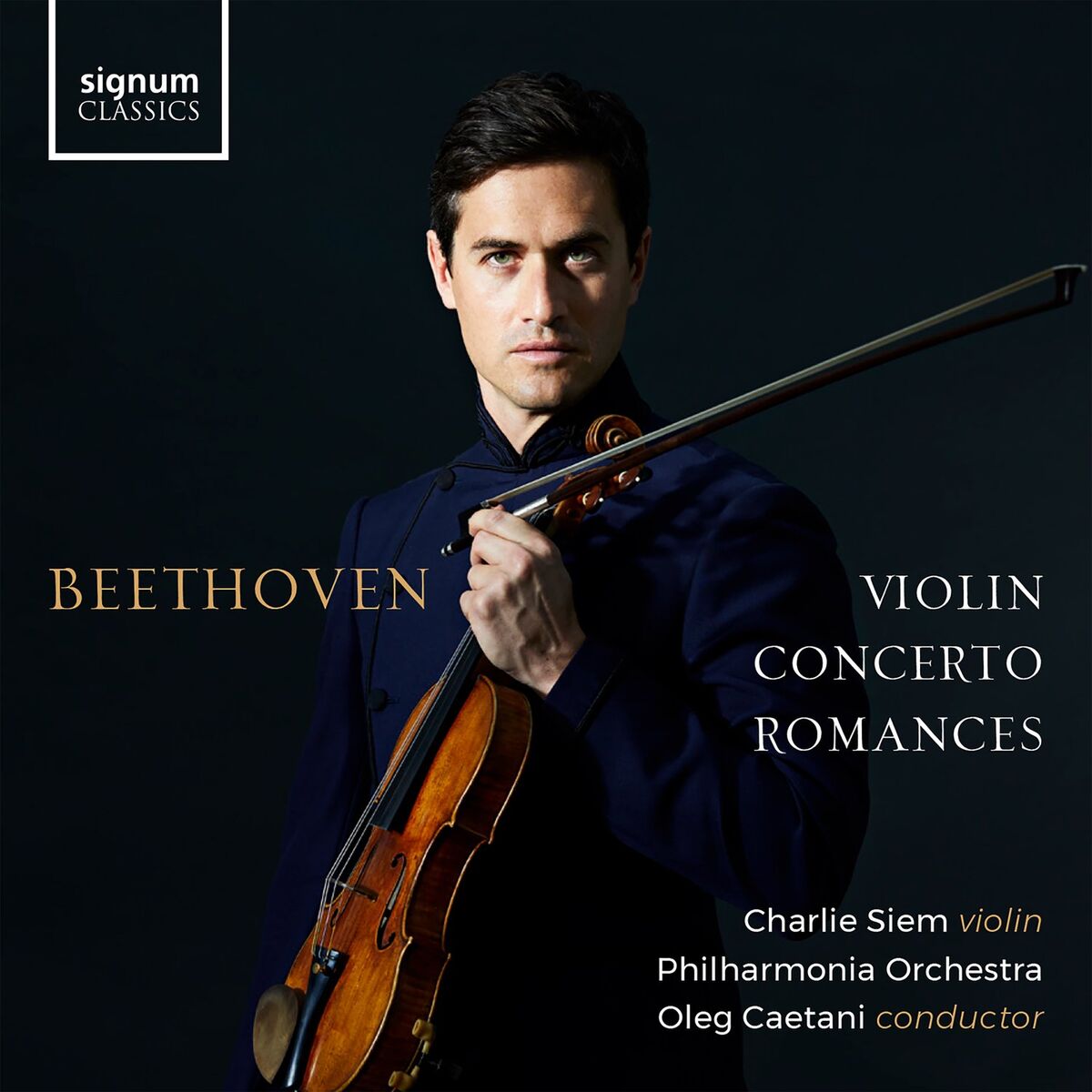 Album cover of Beethoven: Violin Concerto and Romances