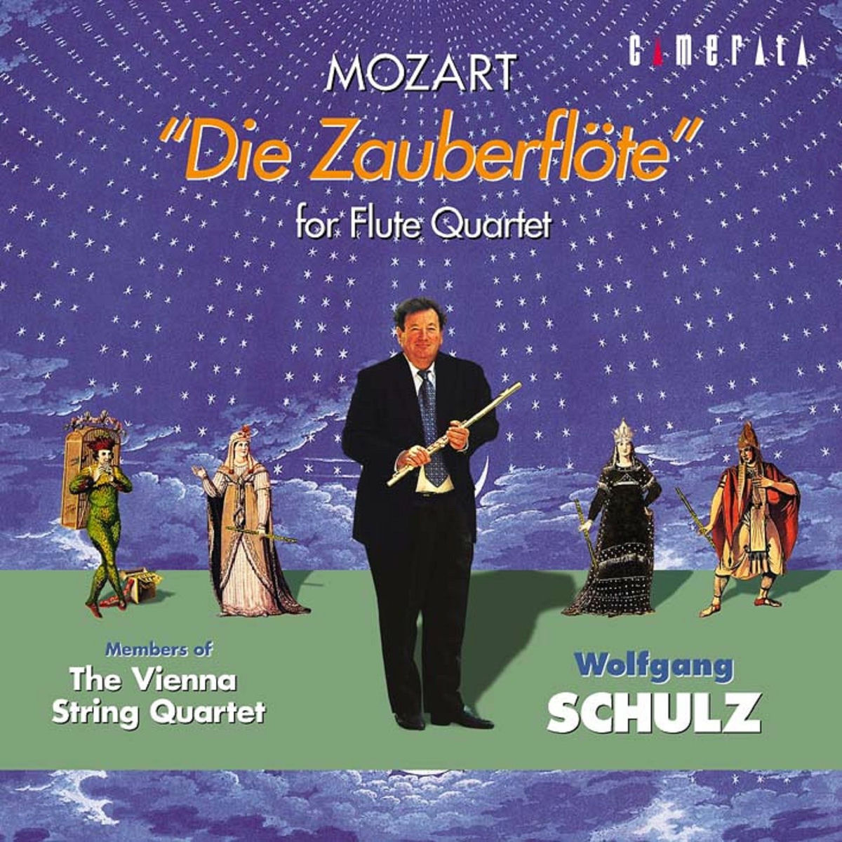 Album cover of Mozart: Die Zauberflöte for Flute Quartet