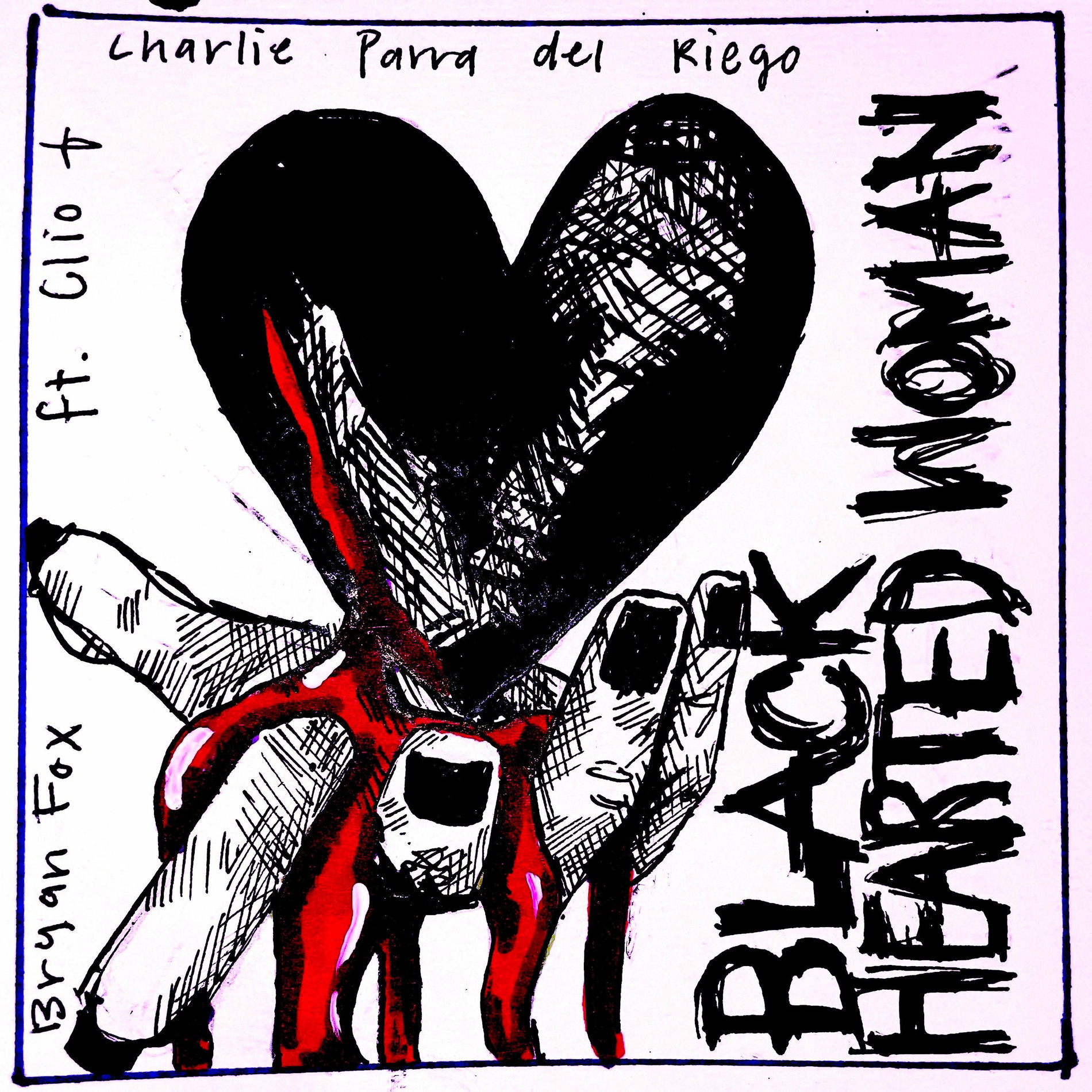Album cover of Black Hearted Woman (feat. Clio Cadence & Charlie Parra del Riego)