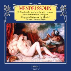 Cover of Mendelssohn: El sueño de una noche de verano, suite instrumental, Op. 61