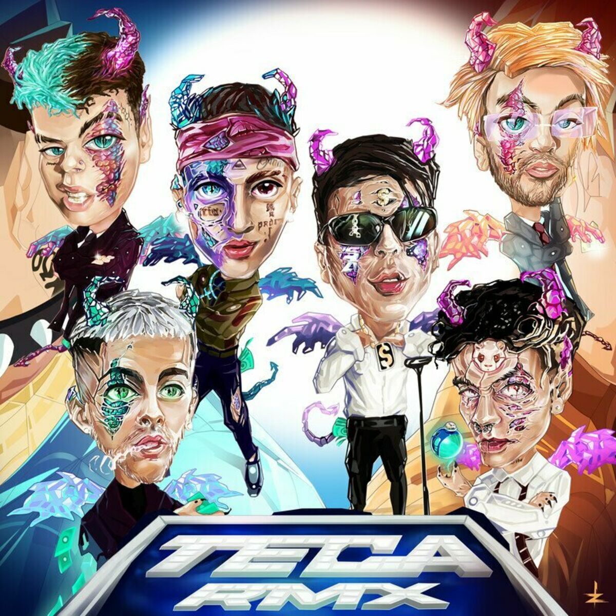 Album cover of Teca (Remix) [feat. Neo Pistea, Midel, Rei & Zecca]