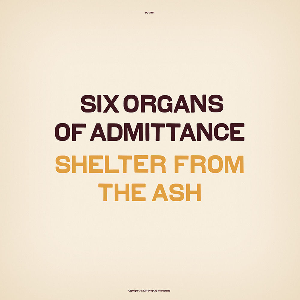 Shelter From The Ash cover