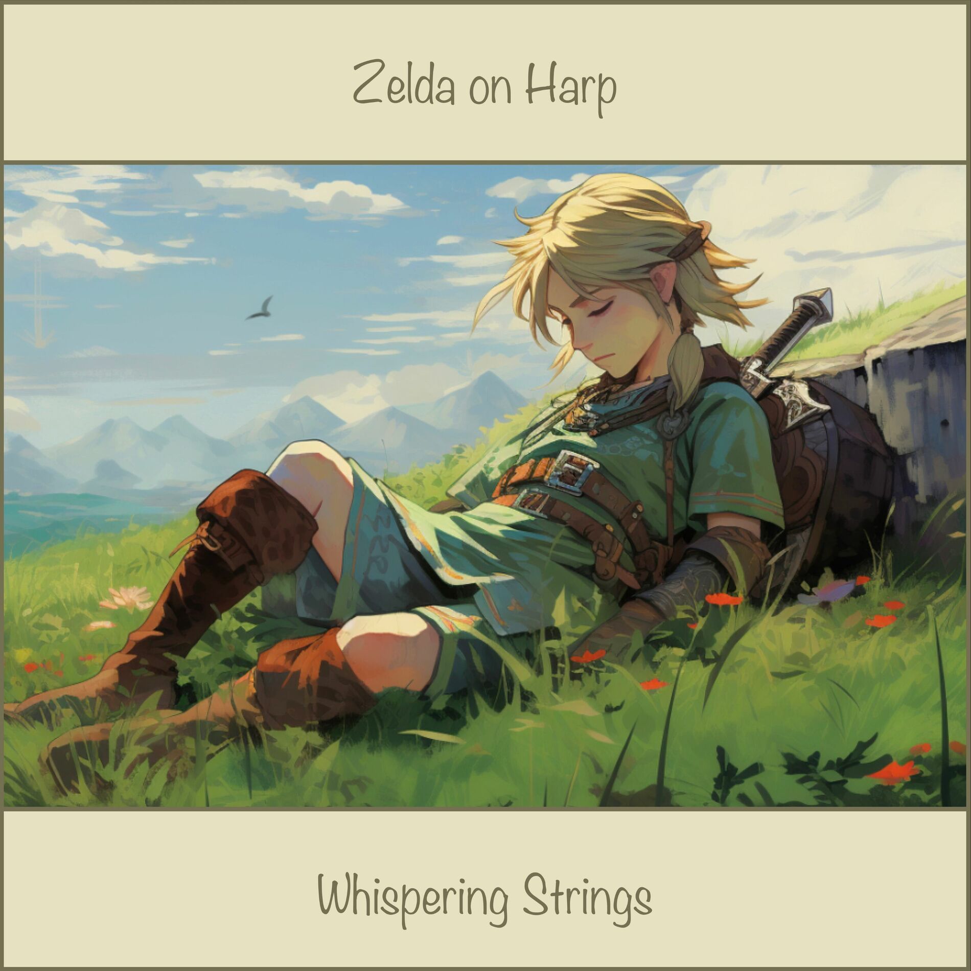 Album cover of Zelda on Harp